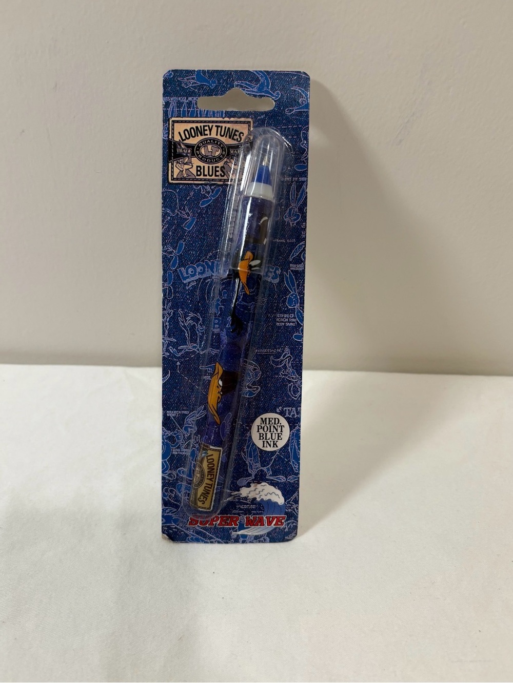 Looney Tunes Blue Ink Pen - Super Wave Design